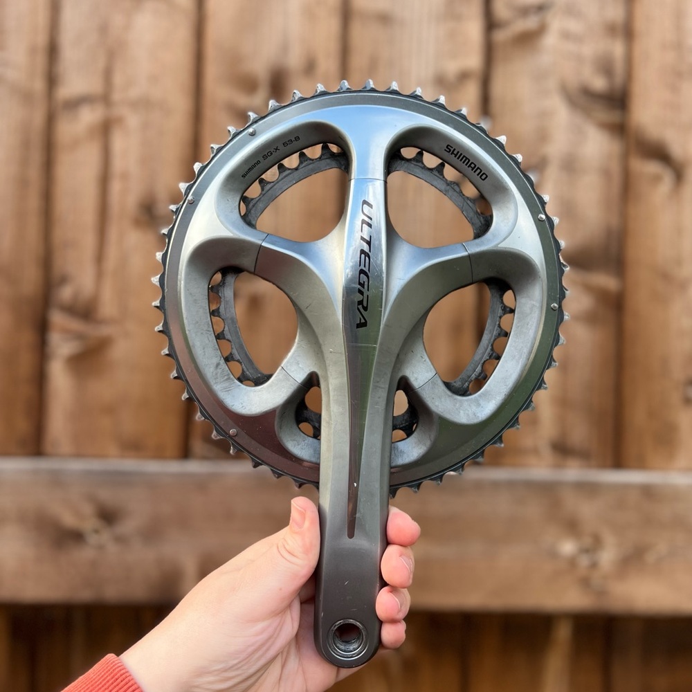 shimano ultegra fc-6700 crankset 53/39 10 speed